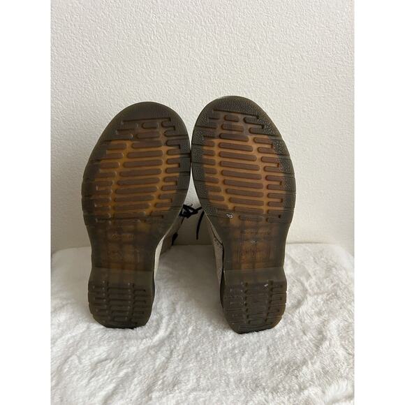 DR MARTENS women hi shine Snake print Boots Size 11 - Picture 14 of 14